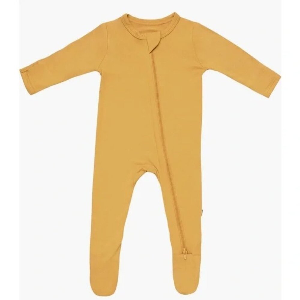 EUC Kyte Baby Marigold Zippered Footie Size 18- 24 Months